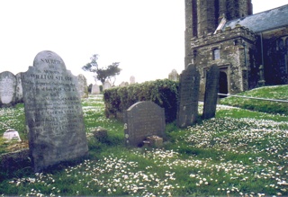 photo of All Saints' Church burial ground